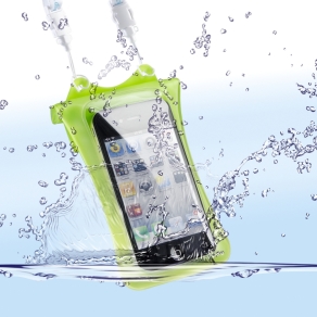DiCAPac WP-i10 custodia subacquea per iPhone&iPod, verde
