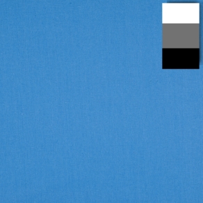 Walimex Fond en tissu 2,85x6m, bleu clair