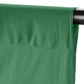 Fondo in tessuto Walimex 2,85x6m, verde smeraldo