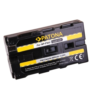 NP-F 550 Li-Ion batterij voor Sony 2200 mAh 7,4V 16,3Wh