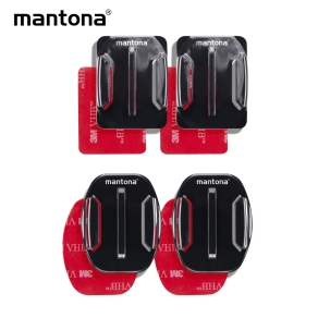 Kit de fixation adhésive Mantona pour GoPro