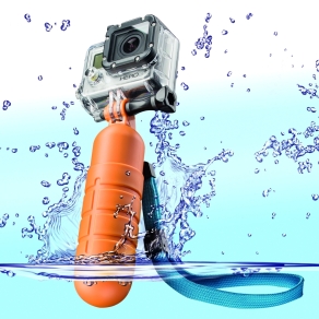 Aiuto al galleggiamento Mantona con impugnatura per GoPro