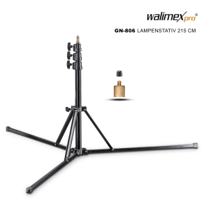 Walimex pro GN-806 Treppiede per lampade 215 cm