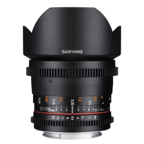 Samyang MF 10 mm T3.1 Video APS-C Canon EF