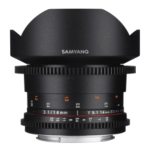 Samyang MF 14mm T3.1 Video DSLR II Canon EF