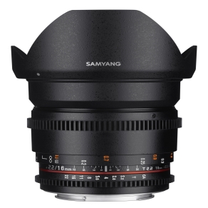 Samyang MF 16mm T2.2 Video APS-C II Canon EF