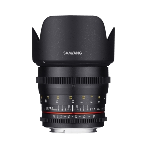 Samyang MF 50mm T1.5 Video reflex Canon EF