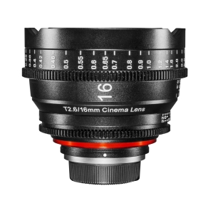 XEEN Cinéma 16mm T2,6 Nikon F plein format
