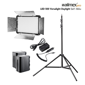 Walimex pro LED Versalight 500 Daglicht Set incl. 1x...