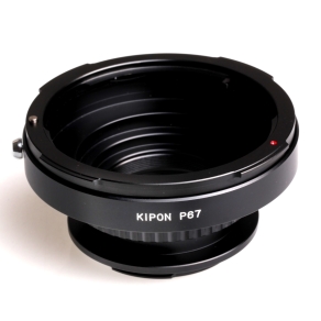 Kipon adapter voor Pentax 67 naar Canon EF