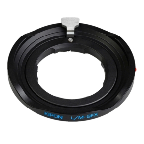 Adaptateur Kipon pour Leica M sur Fuji GFX (noir)