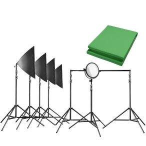 Walimex pro Video Greenscreen Set Professionale