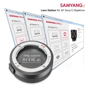 Samyang Lens Station per obiettivi AF Sony E
