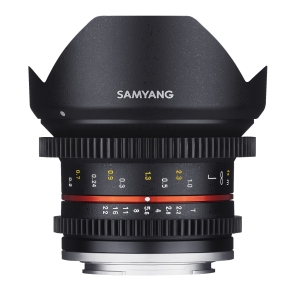 Samyang MF 12mm T2.2 Fuji X APS-C Vidéo