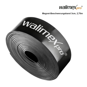 Walimex pro cintura di pesatura magnetica 3cm, 2,7m