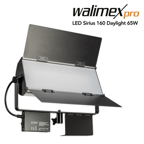 Walimex pro LED Sirius 160 Daglicht 65W LED...