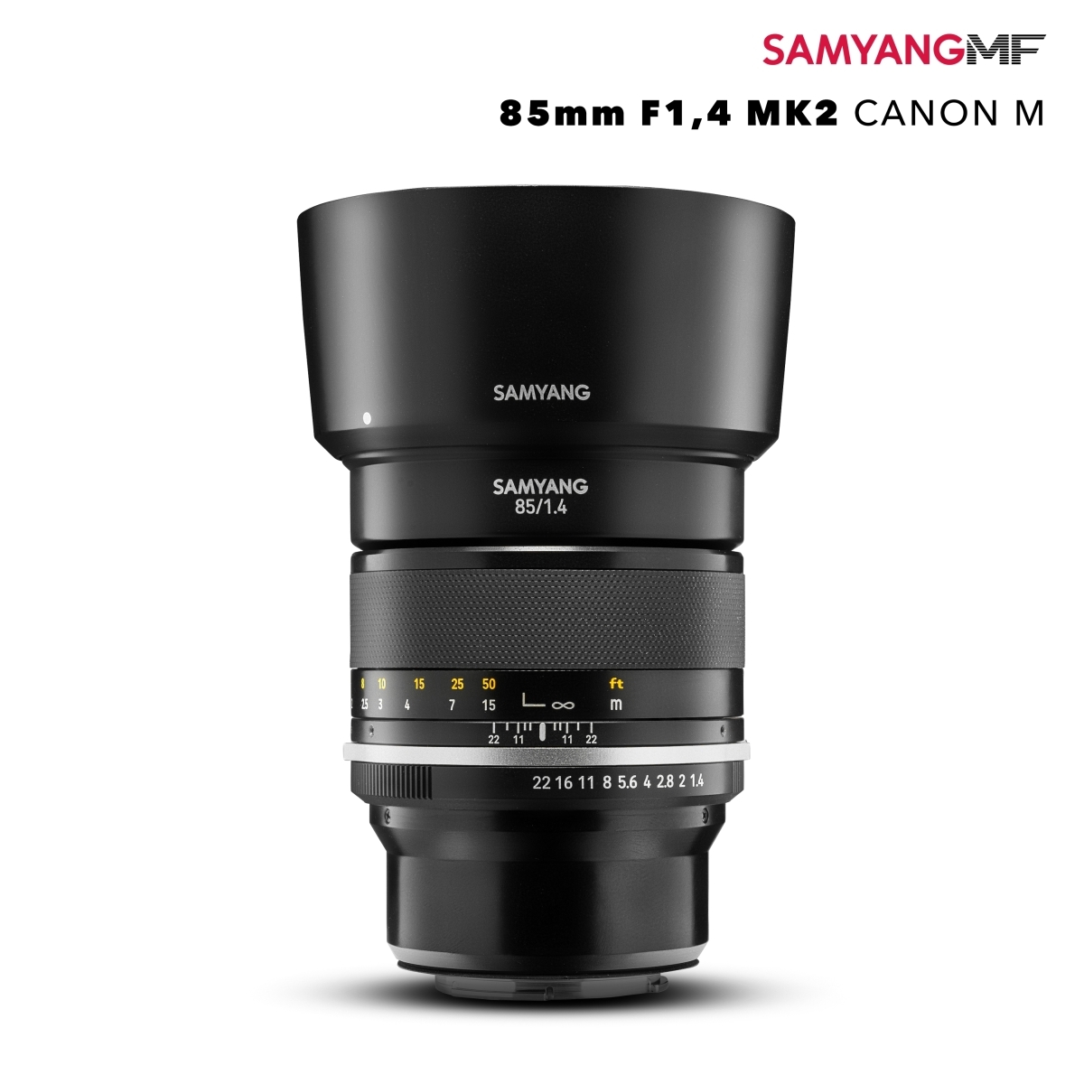Samyang MF 85mm F1,4 MK2 Canon M - walimex & walimex pro