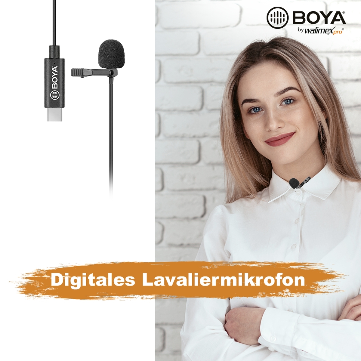 BOYA Micro-cravate USB-C (BY-M3) – MediaMarkt Luxembourg