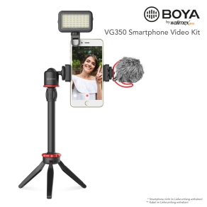 BOYA Walimex pro VG350 Kit video per smartphone