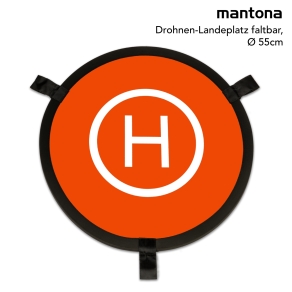 Mantona drone landingsmat opvouwbaar, Ø 55cm