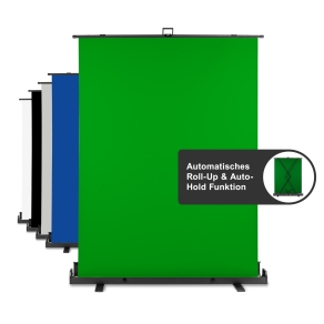 Walimex pro Roll-Up Background green 165x220