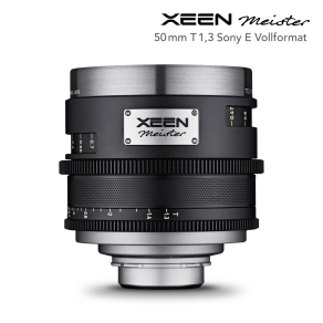 XEEN Meister 50mm T1.3 Sony E volformaat