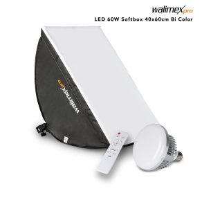 Walimex pro LED 60W Boîte à lumière...