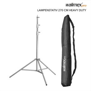 Walimex pro treppiede per lampade 270 cm Heavy Duty