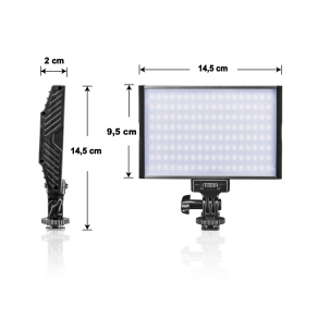 Walimex pro LED Niova 150 BiColour 15W plus 1x NP-F accu