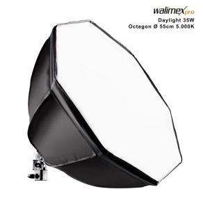 Walimex pro LED 35W Octagon Ø55cm Daylight 5.000K