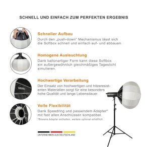 Walimex pro Essential Ballon Softbox 80 Profoto