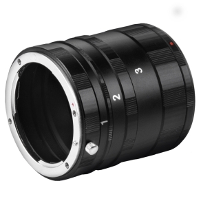 Set di anelli di prolunga macro Walimex per Nikon F