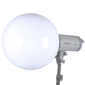 Walimex pro diffusore a sfera 40 cm con attacco universale