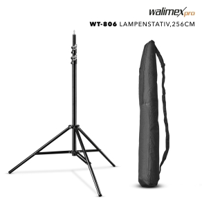 Walimex pro WT-806 treppiede per lampade 256 cm con...