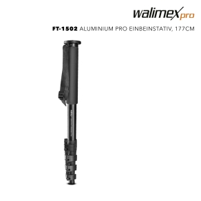 Walimex FT-1502 Aluminium Pro Monopod 177cm