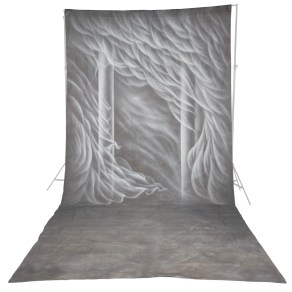 Walimex pro motief stof achtergrond Silk, 3x6m
