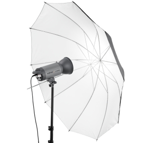 Walimex pro Parapluie réflecteur noir/blanc, 150cm