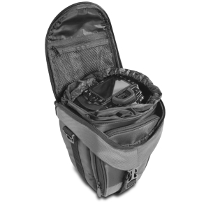Mantona Premium Colt bag nero / grigio