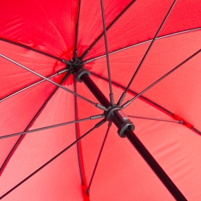 Swing handvrije paraplu rood
