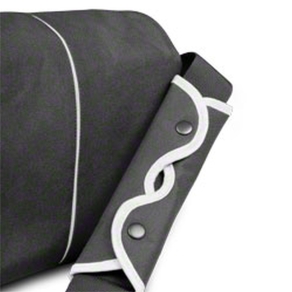 Mantona Cool Bag borsa fotografica nero/bianco